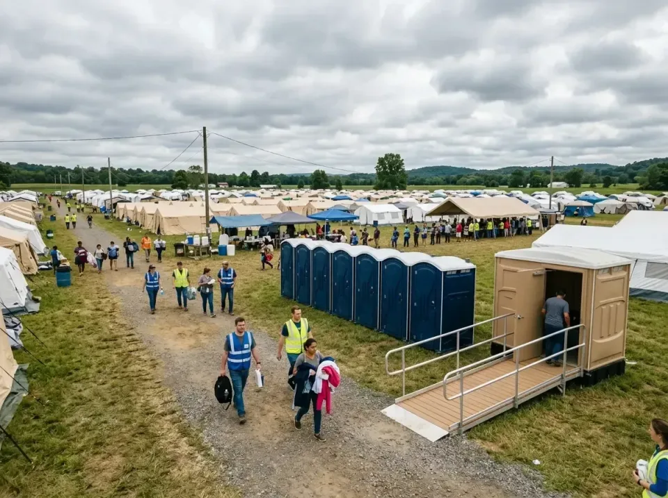 disaster-relief-camp-restrooms-010 — frequently asked questions, Dumpster & Portable Bathrooms Rental in Imperial, MO